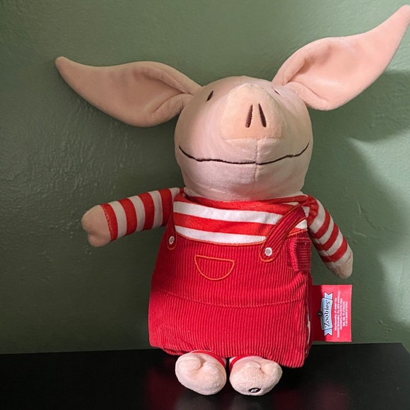 Zoobies Other - Olivia the Pig Storybook Zoobies Plush Cloth Book Buddies 2-in-1 Plush Doll